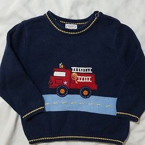 24m Firetruck Sweater from Talbots Kids